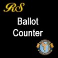 The purpose of the Ballot Counter is to tally up the votes and introduce the award winners at the end of the meeting. At the Meeting: 1. Obtain a “Ballot...