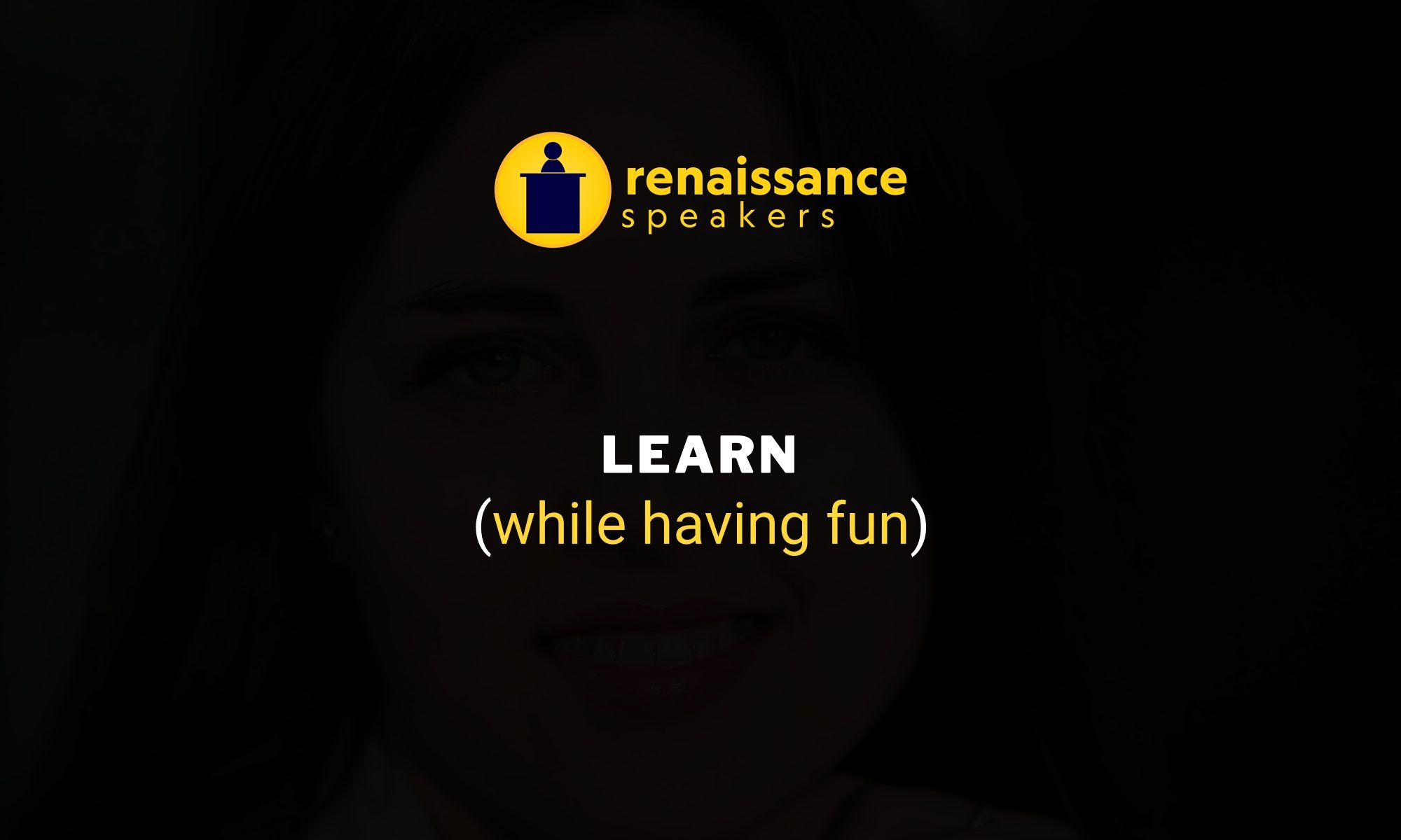 Learn public speaking while having fun